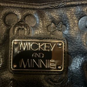 Black Mickey & Minnie purse